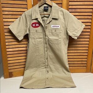 Airwalk Mechanic Style Button Down Dress